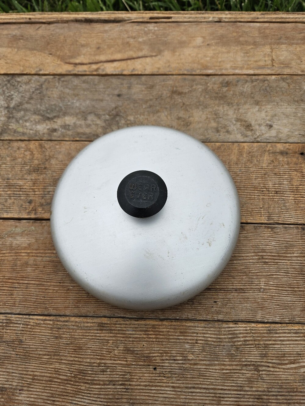 Vintage Wear-Ever Aluminum Replacement Lid 6 1/2" Pot Pan Cover Small Knob